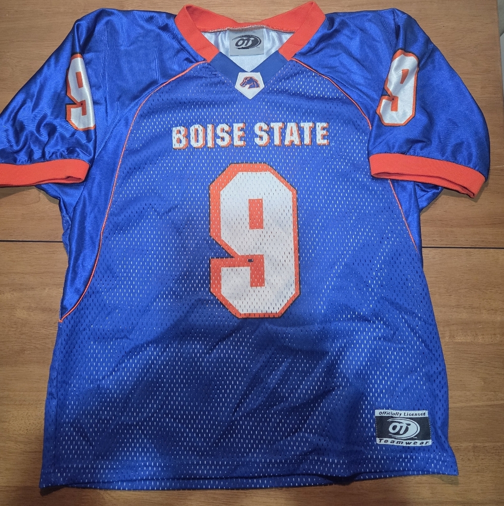 Boise State Broncos #9 Youth Large‎ Blue Football Jersey